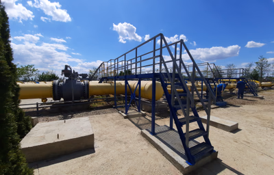 Transgaz Sendreni - În cadrul proiectului complex de interconectare a Sistemului Național de Transport cu Sistemul Inter...