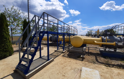 Transgaz Sendreni - În cadrul proiectului complex de interconectare a Sistemului Național de Transport cu Sistemul Inter...