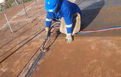 Reparatie rezervoare Jilava - Edge Round Design S.R.L. a executat lucrări complete de reparații și modernizare (revamp) pentru rez...