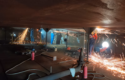 OMV Arpechim Pitești - Edge Round Design S.R.L. executed complete repair and modernization (revamp) works for tank R8, with...