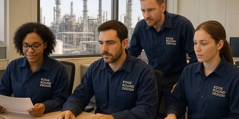 Echipa profesională Edge Round Design - Oportunități de carieră în sudarea TIG și industria energetică